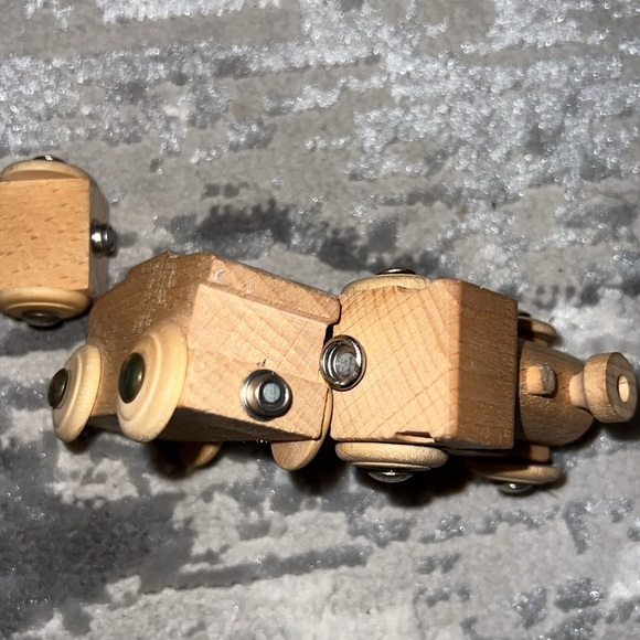 Vintage Wooden Snap Train set and Track - Picture 5 of 5